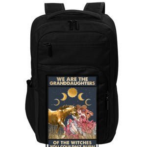 Boho Cow We Are The Granddaughters Of Witches Western Gift Impact Tech Backpack