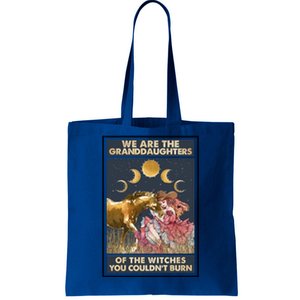 Boho Cow We Are The Granddaughters Of Witches Western Gift Tote Bag