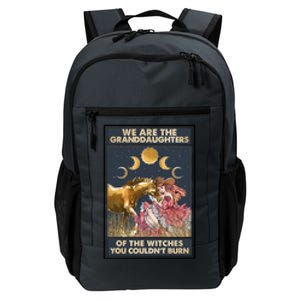 Boho Cow We Are The Granddaughters Of Witches Western Gift Daily Commute Backpack