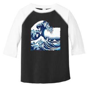 Blue Cats Wave For Kamala Toddler Fine Jersey T-Shirt