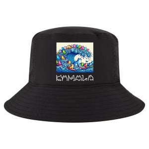 Blue Cats Wave For Kamala Harris Funny Cool Comfort Performance Bucket Hat