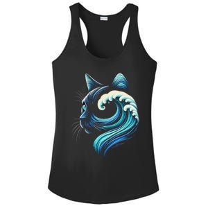 Blue Cats Wave For Kamala Funny Blue Wave Of Cat Ladies Gift Ladies PosiCharge Competitor Racerback Tank