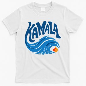 Blue Cat Wave For Kamala Harris Trump T-Shirt