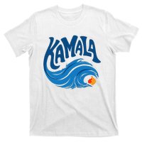 Blue Cat Wave For Kamala Harris Trump T-Shirt