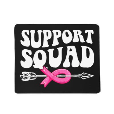 Breast Cancer Warrior Support Squad Breast Cancer Awareness Mousepad