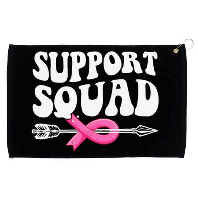 Breast Cancer Warrior Support Squad Breast Cancer Awareness Grommeted Golf Towel