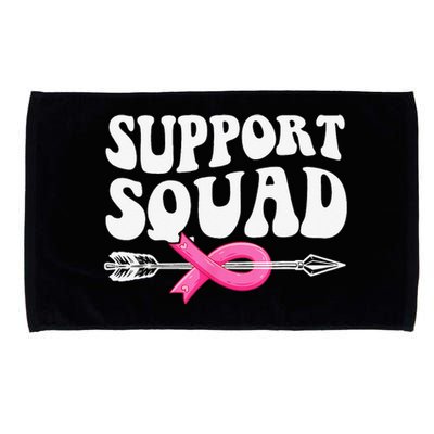 Breast Cancer Warrior Support Squad Breast Cancer Awareness Microfiber Hand Towel