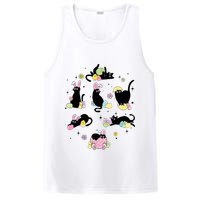 Black Cat With Bunny Eggs Happy Easter Day Matching PosiCharge Competitor Tank