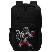 Boxing Cat When Your Cat Hits Harder Than You Do Impact Tech Backpack