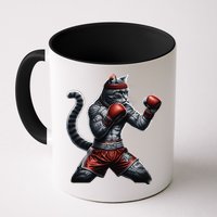 Boxing Cat When Your Cat Hits Harder Than You Do Mug