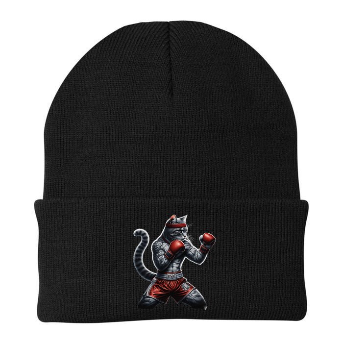 Boxing Cat When Your Cat Hits Harder Than You Do Beanie