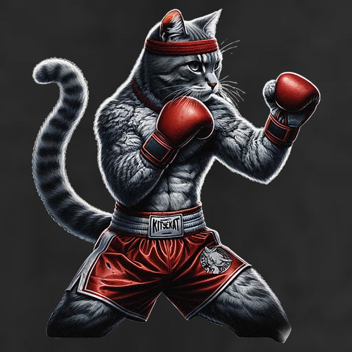 Boxing Cat When Your Cat Hits Harder Than You Do Beanie