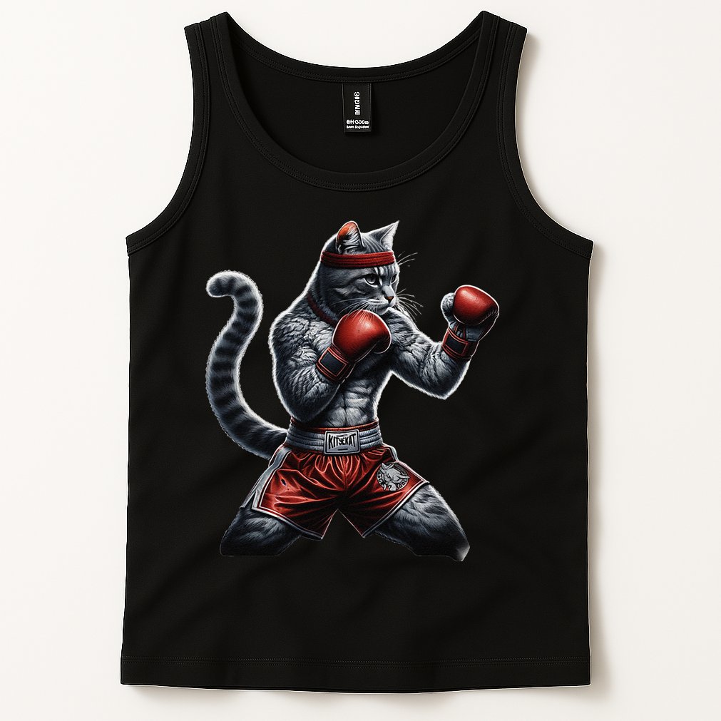 Boxing Cat When Your Cat Hits Harder Than You Do Tank Top