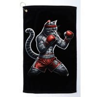 Boxing Cat When Your Cat Hits Harder Than You Do Golf Towel
