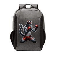 Boxing Cat When Your Cat Hits Harder Than You Do Vector Backpack