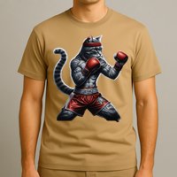 Boxing Cat When Your Cat Hits Harder Than You Do T-Shirt