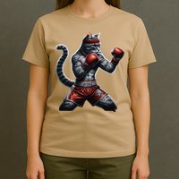 Boxing Cat When Your Cat Hits Harder Than You Do T-Shirt