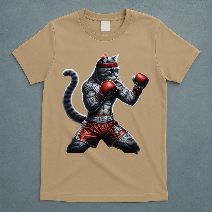 Boxing Cat When Your Cat Hits Harder Than You Do T-Shirt