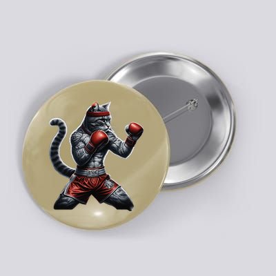 Boxing Cat When Your Cat Hits Harder Than You Do Button
