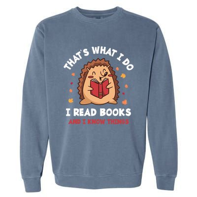 Book Club Writer Teacher Reader Reading Lover Meaningful Gift Garment-Dyed Sweatshirt