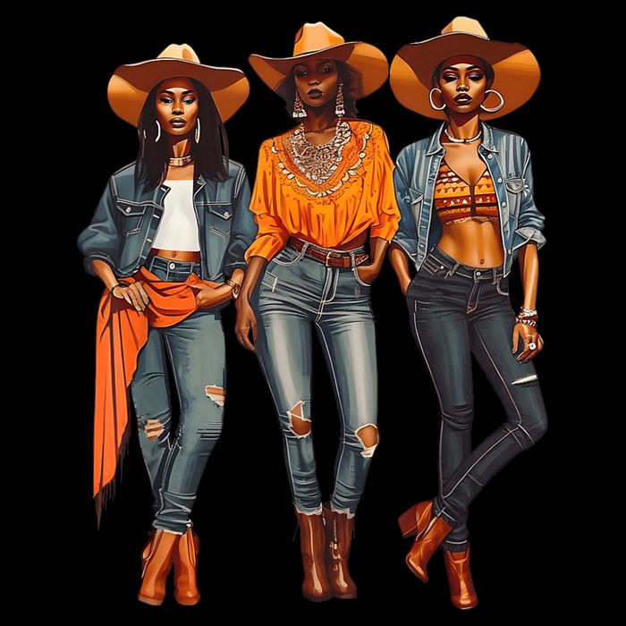 Black Cowgirl Western Rodeo Melanin Black History Texas Button