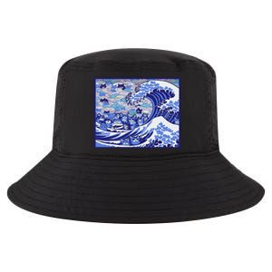 Blue Cats Wave For Kamala Funny Gift Cool Comfort Performance Bucket Hat