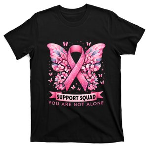 Breast Cancer Warrior Breast Cancer Awareness Support Squad T-Shirt