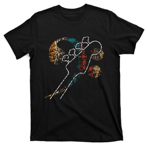 Bass Clef with Bassguitar Double Bass Band Orchestra  T-Shirt