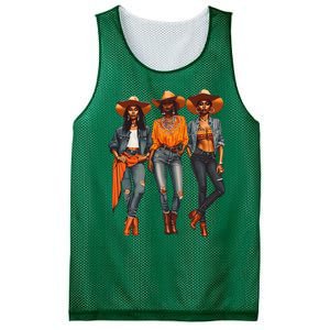 Black Cowgirl Western Rodeo Melanin Black History Texas Mesh Reversible Basketball Jersey Tank