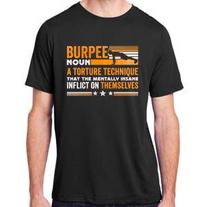 Burpee Calisthenics Workout Gift Adult ChromaSoft Performance T-Shirt