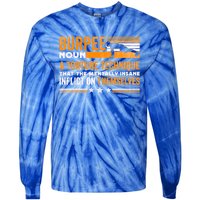 Burpee Calisthenics Workout Gift Tie-Dye Long Sleeve Shirt