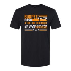 Burpee Calisthenics Workout Gift Softstyle CVC T-Shirt