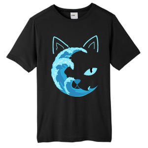 Blue Cats Wave For Kamala Funny Blue Wave Of Cat Ladies Tall Fusion ChromaSoft Performance T-Shirt