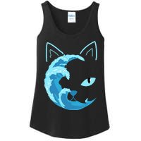 Blue Cats Wave For Kamala Funny Blue Wave Of Cat Ladies Ladies Essential Tank