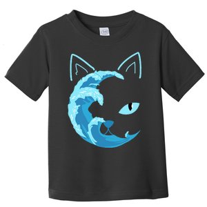 Blue Cats Wave For Kamala Funny Blue Wave Of Cat Ladies Toddler T-Shirt