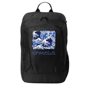 Blue Cats Wave Childless Cat Lady For Kama 2024 City Backpack