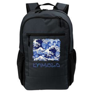 Blue Cats Wave Childless Cat Lady For Kama 2024 Daily Commute Backpack