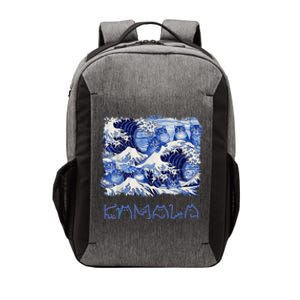 Blue Cats Wave Childless Cat Lady For Kama 2024 Vector Backpack