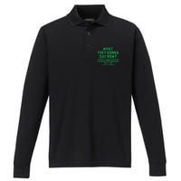 Boston Champs What They Gonna Say Now Performance Long Sleeve Polo