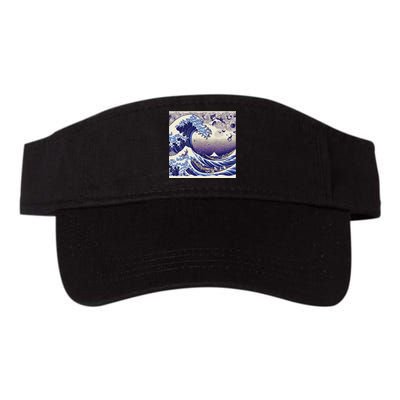 Blue Cats Wave For Kamala Funny Valucap Bio-Washed Visor