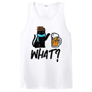 Black Cat What Bavarian Octoberfest German Oktoberfest PosiCharge Competitor Tank