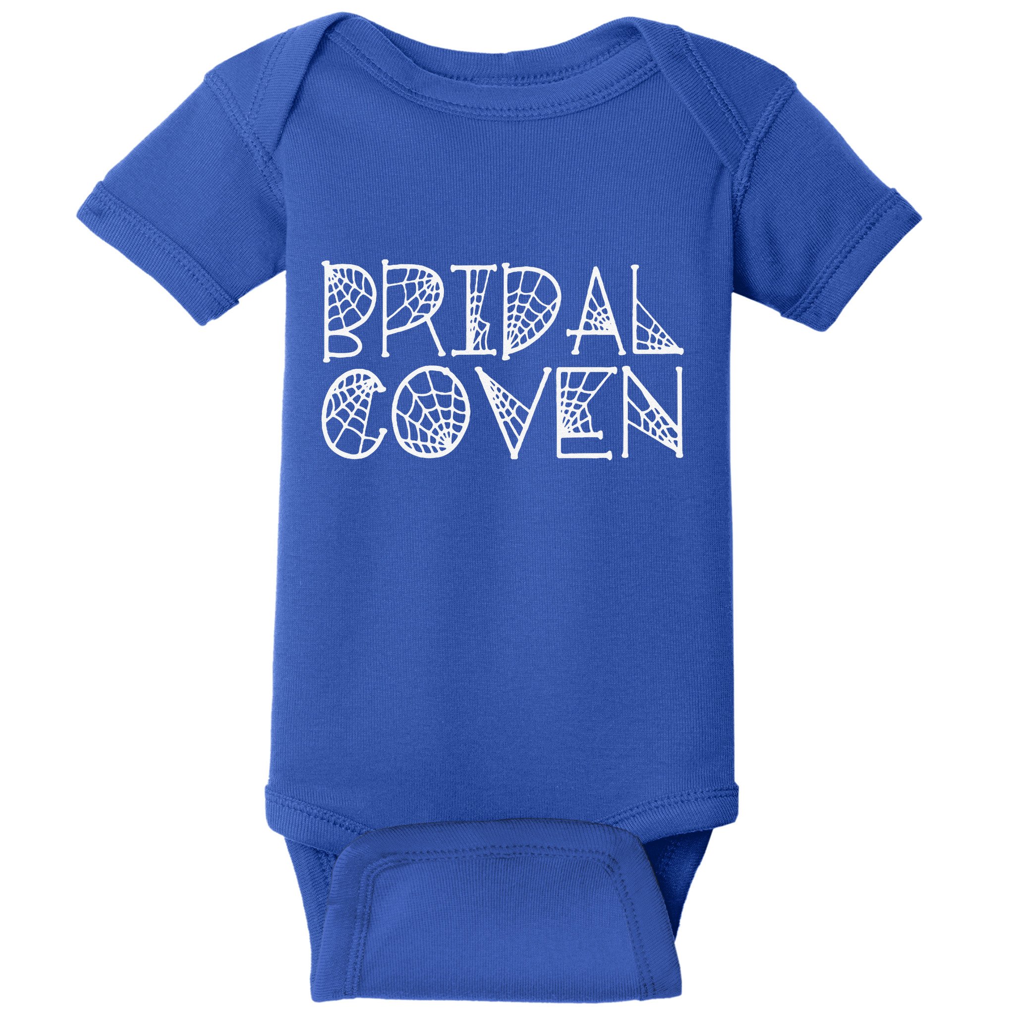 Bridal Coven Witch Bride Party Halloween Wedding Baby Bodysuit