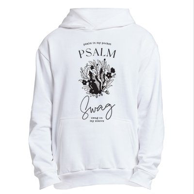 Boho Christian Women Psalm Swag Faithbased Jesus Graphic Urban Pullover Hoodie