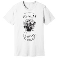 Boho Christian Women Psalm Swag Faithbased Jesus Graphic Premium T-Shirt