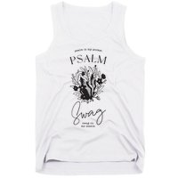 Boho Christian Women Psalm Swag Faithbased Jesus Graphic Tank Top