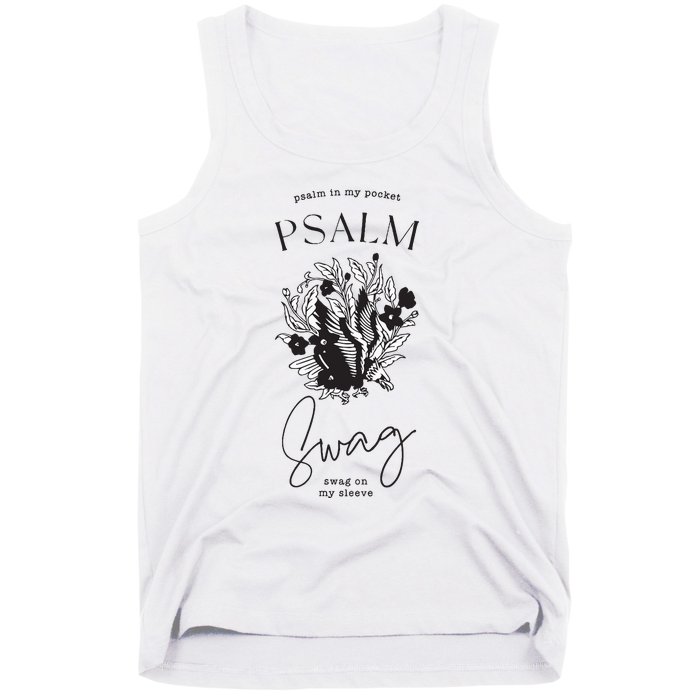 Boho Christian Women Psalm Swag Faithbased Jesus Graphic Tank Top