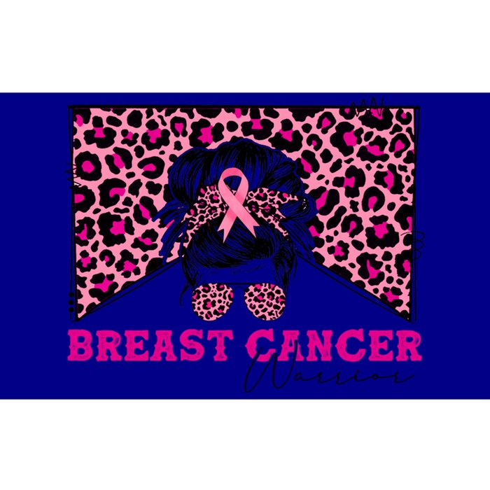 Breast Cancer Warrior Leopard Country Mama Western Pink Gift Bumper Sticker