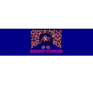 Breast Cancer Warrior Leopard Country Mama Western Pink Gift Bumper Sticker