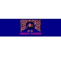 Breast Cancer Warrior Leopard Country Mama Western Pink Gift Bumper Sticker