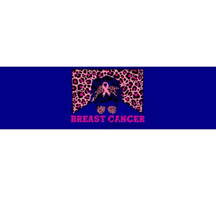 Breast Cancer Warrior Leopard Country Mama Western Pink Gift Bumper Sticker